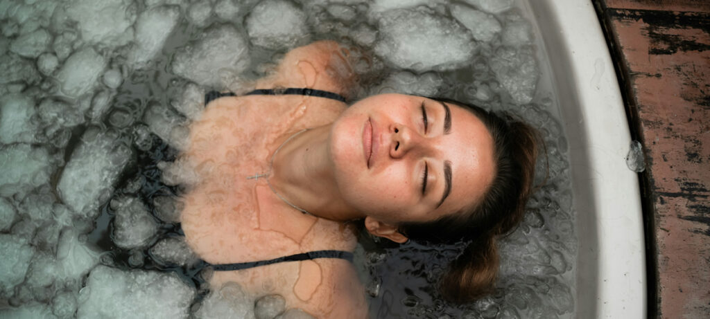 Cold plunge therapy
