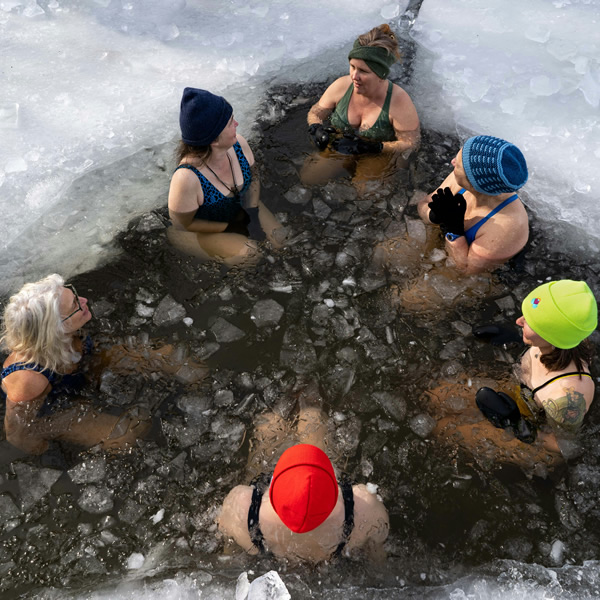 River cold plunge